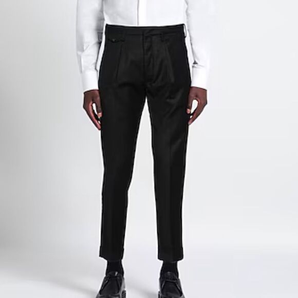 Michael Coal Wool Blend Black Pants(Size 40) - Picture 1 of 12